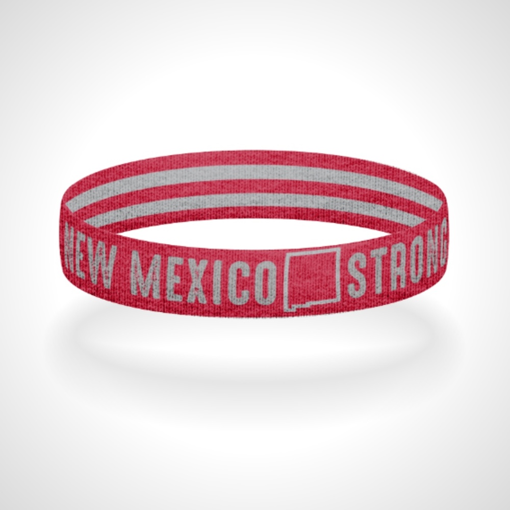 Reversible New Mexico Strong Wristband Bracelet